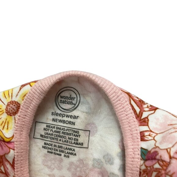 CARTER'S + Baby Girl 0-3M Bodysuit Outfit Bundle Floral Pink Neutral Lot of 10pc - Picture 10 of 14